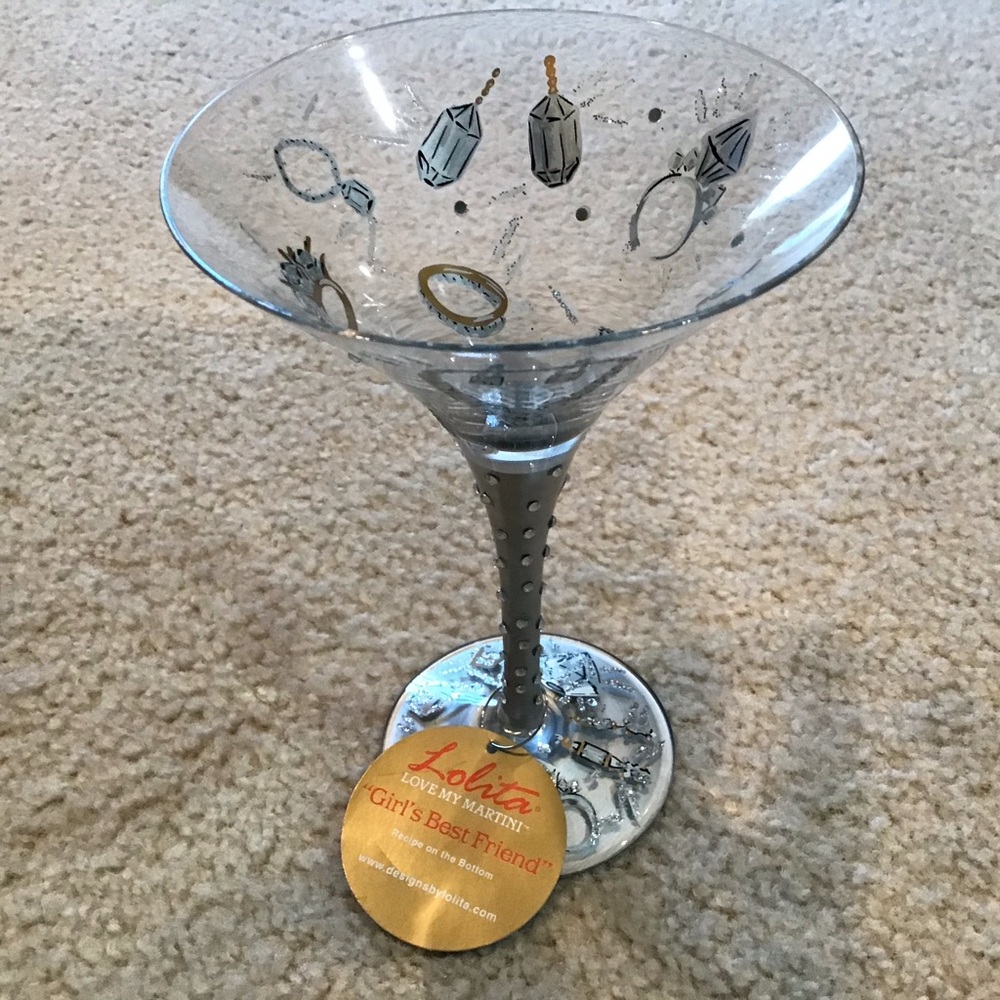 Lolita Girl’s Best Friend Martini Glass